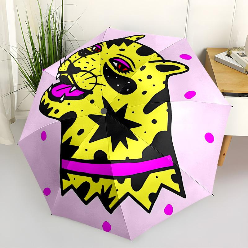 1pc Leopard Print Automatic Open/Close Umbrella, Folding Compact Umbrella with Lightweight Design for Women/Men yy251028165
1pc Leopard Print Automatic Open/Close Umbrella, Folding Compact Umbrella with Lightweight Design for Women/Men yy251028165