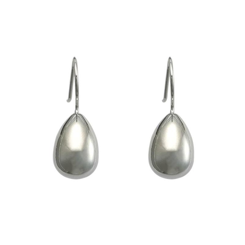 Female Waterdrop Simple and Versatile Fashionable Earrings срібний
Female Waterdrop Simple and Versatile Fashionable Earrings срібний