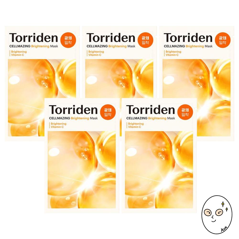 TORRIDEN Sheet Mask – 27ml (Option 3) Vitamin C 5PCS
TORRIDEN Sheet Mask – 27ml (Option 3) Vitamin C 5PCS