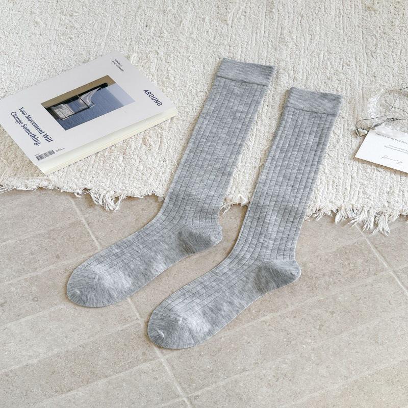 26 SS Mulberry Silk Wide Stripe Ruffle Socks, Korean Style Fashionable Mid-Calf Socks One Size
26 SS Mulberry Silk Wide Stripe Ruffle Socks, Korean Style Fashionable Mid-Calf Socks One Size
