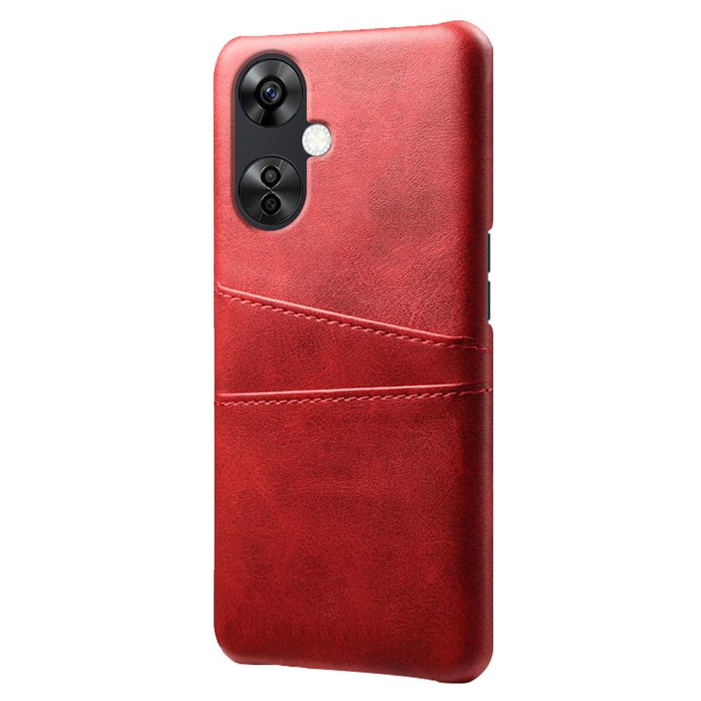 For OnePlus Nord CE3 5G/CE 3 Lite 5G/Nord N30 5G PU Leather Coated PC Case Cover Mobile Phone Shell with Dual Card Slots Red
For OnePlus Nord CE3 5G/CE 3 Lite 5G/Nord N30 5G PU Leather Coated PC Case Cover Mobile Phone Shell with Dual Card Slots Red