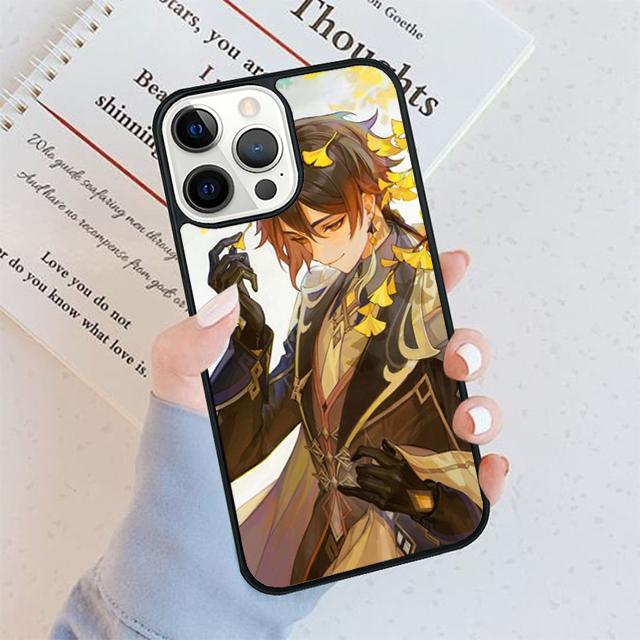 Zhongli Genshin Impact Cool Phone Case For iPhone 17 Air 16 pro max 15 14 plus 12 13 Soft Bumper Shell Cover coque iPhone 15
Zhongli Genshin Impact Cool Phone Case For iPhone 17 Air 16 pro max 15 14 plus 12 13 Soft Bumper Shell Cover coque iPhone 15