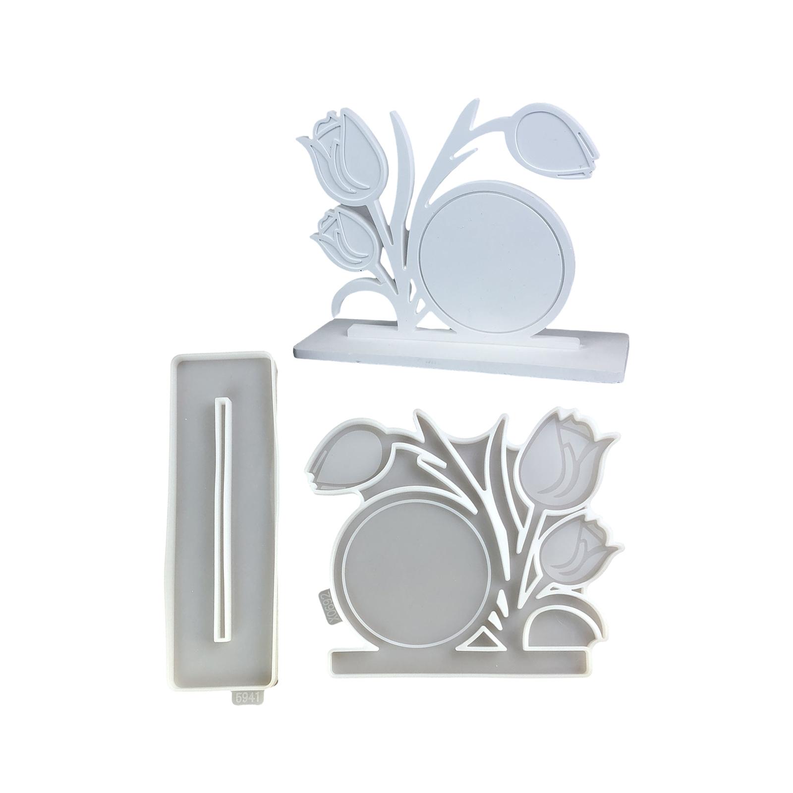 Многофункциональная большая силиконовая форма для эпоксидной смолы в виде цветка, фоторамка, формы для литья для DIY-поделок и украшения дома
Многофункциональная большая силиконовая форма для эпоксидной смолы в виде цветка, фоторамка, формы для литья для DIY-поделок и украшения дома