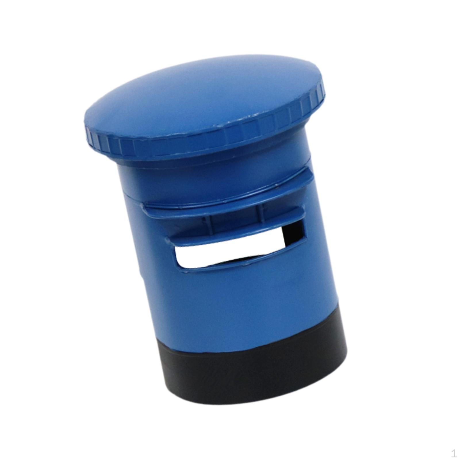 Postbox Piggy Bank Convenient Easy to Use Practical Decoration Money Saving Jar for Room Deep Blue
Postbox Piggy Bank Convenient Easy to Use Practical Decoration Money Saving Jar for Room Deep Blue