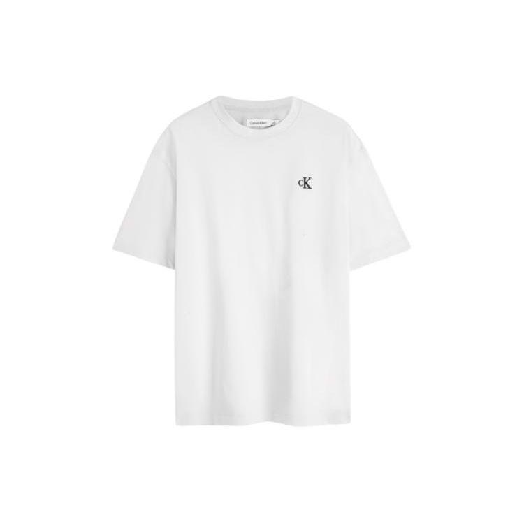 Calvin Klein Повседневная футболка с коротким рукавом и вышивкой буквами, мужские топы, белые 40HM229-540
Calvin Klein Повседневная футболка с коротким рукавом и вышивкой буквами, мужские топы, белые 40HM229-540