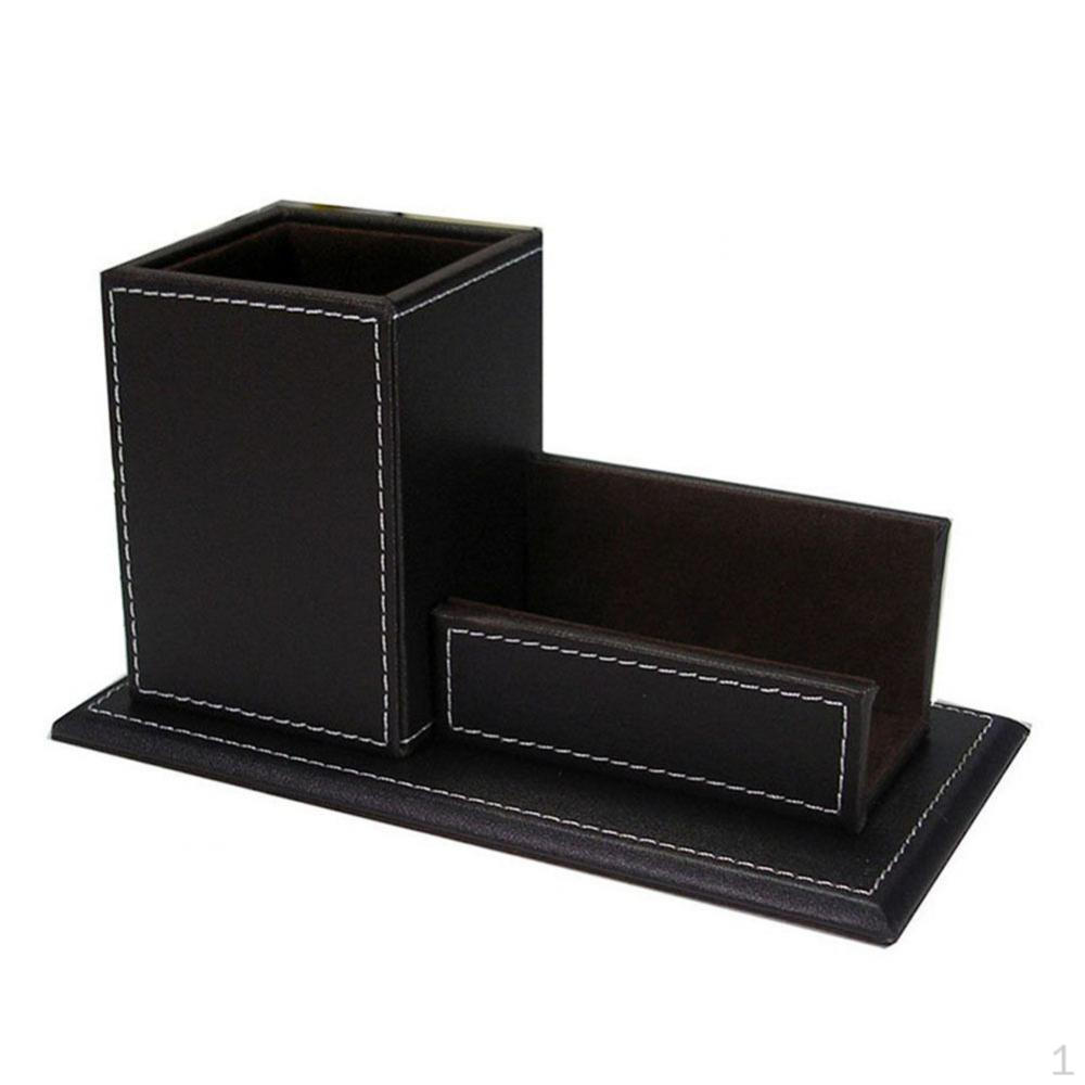 Brown Office Desk Ruler Scissor Pencil Holder Organizer Container M
Brown Office Desk Ruler Scissor Pencil Holder Organizer Container M