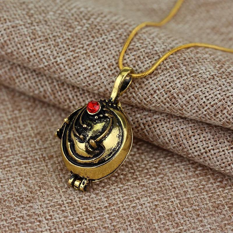 The Vampire Diaries Matching Verbena Couple Pendant Necklace for Women Men Vintage Personality Red Crystal Choker Chain Jewelry золотой
The Vampire Diaries Matching Verbena Couple Pendant Necklace for Women Men Vintage Personality Red Crystal Choker Chain Jewelry золотой