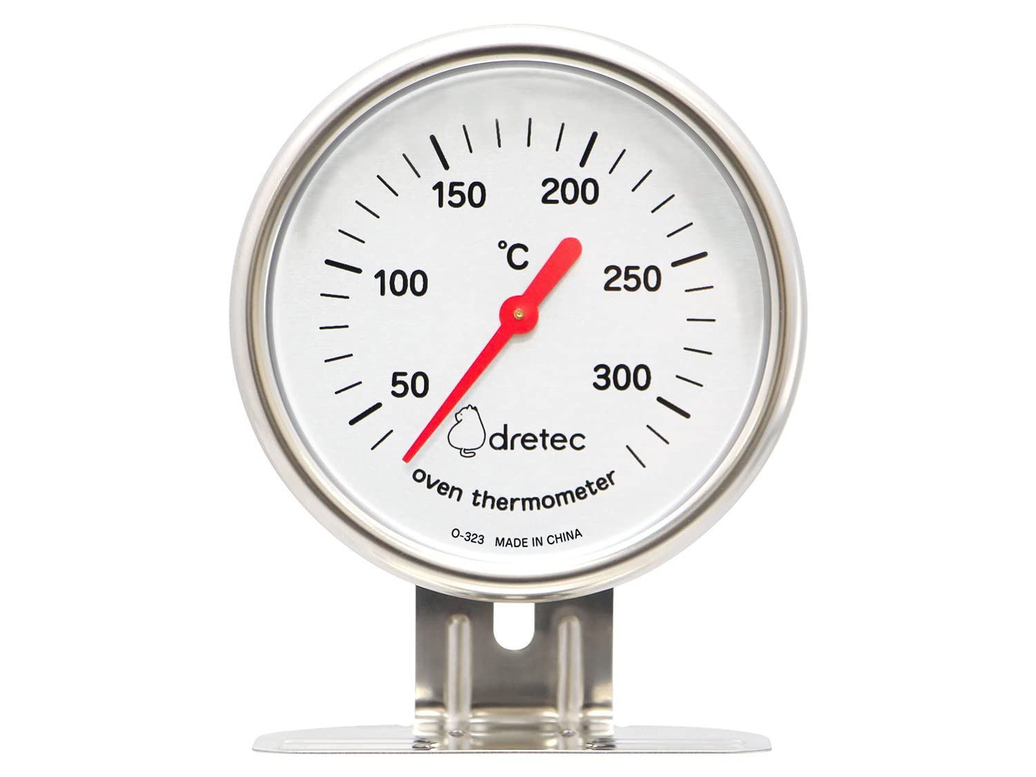 Dretec Oven Thermometer, Stainless Steel, 50-300°C, Silver
Dretec Oven Thermometer, Stainless Steel, 50-300°C, Silver