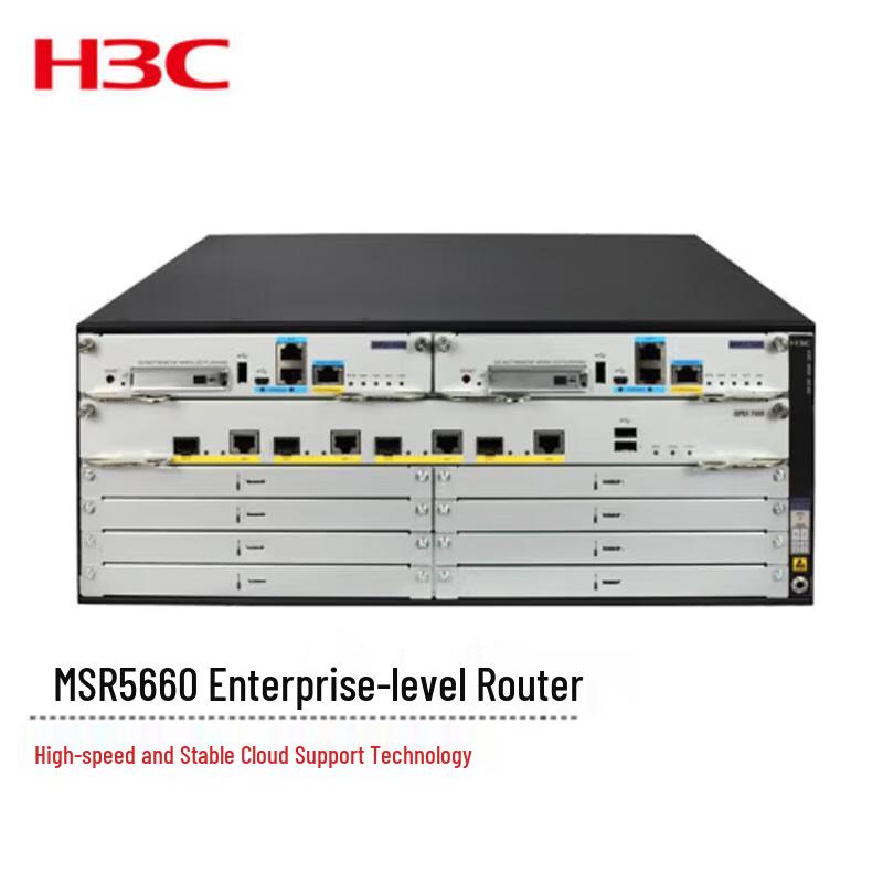 H3C MSR5660 Router Chassis
H3C MSR5660 Router Chassis