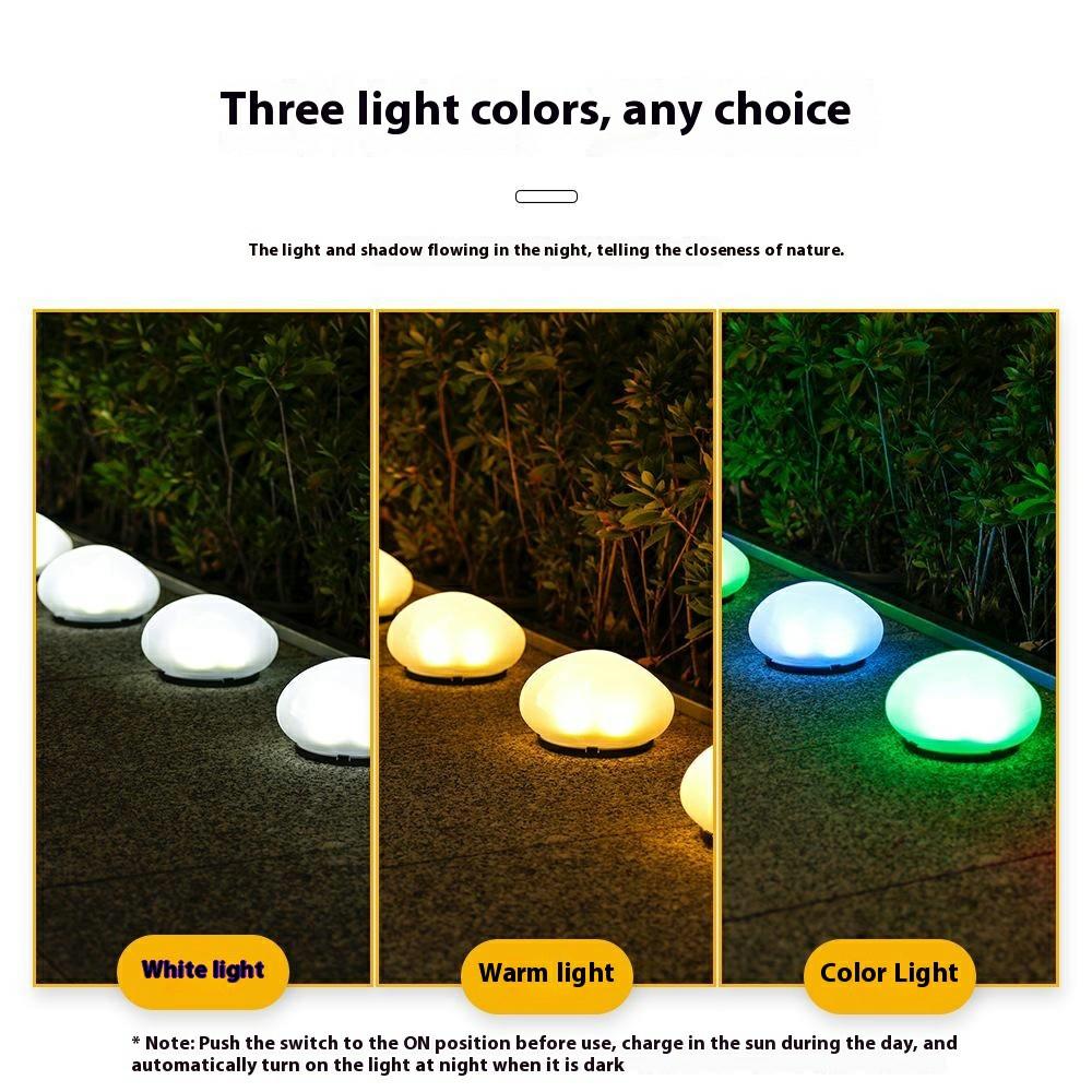 Solar Decorative Pebble Stone Design Garden Light Outdoor Waterproof Lawn Yard Lamp Warm Light
Solar Decorative Pebble Stone Design Garden Light Outdoor Waterproof Lawn Yard Lamp Warm Light