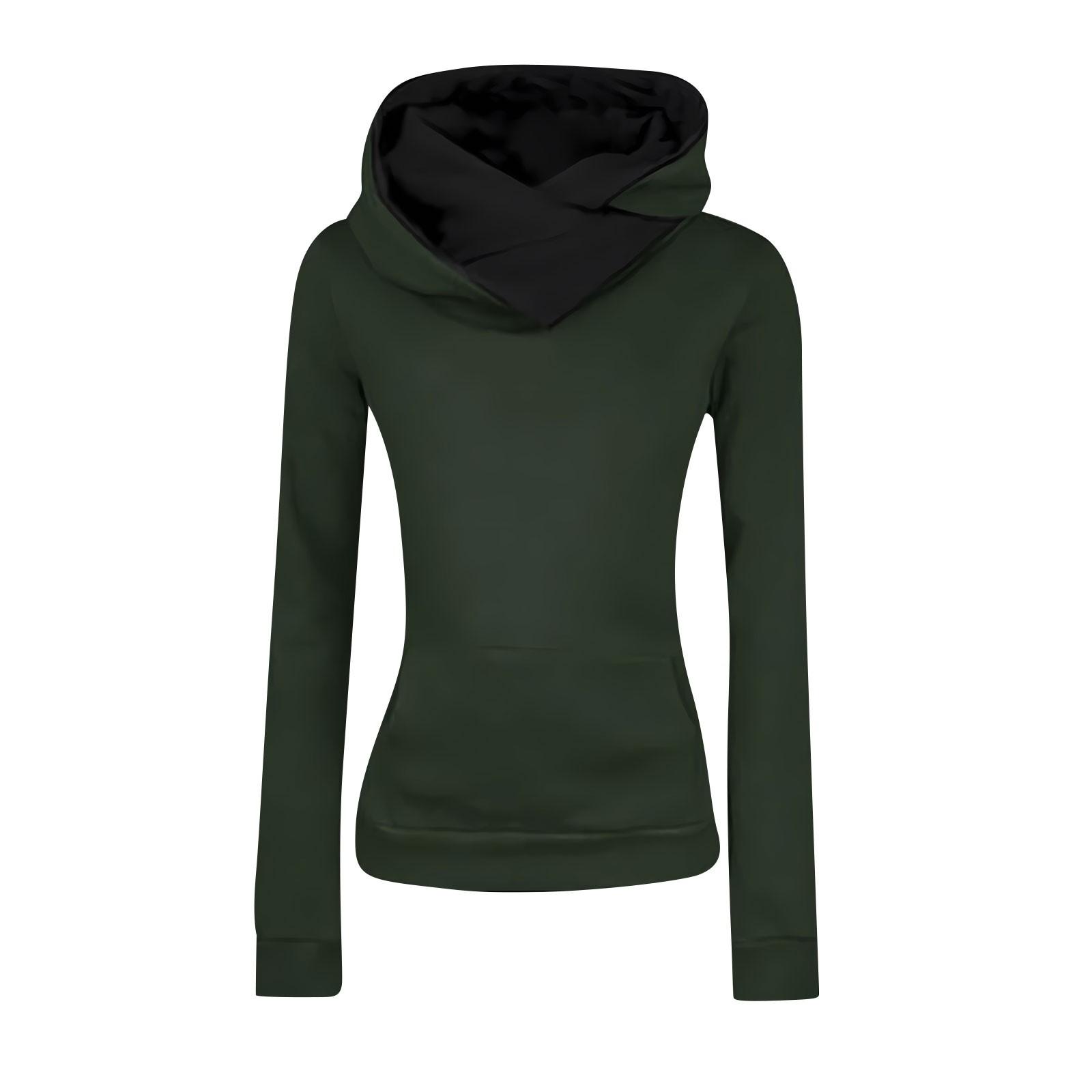 Женская повседневная модная толстовка с капюшоном, однотонная толстовка L армия зеленый
Женская повседневная модная толстовка с капюшоном, однотонная толстовка L армия зеленый