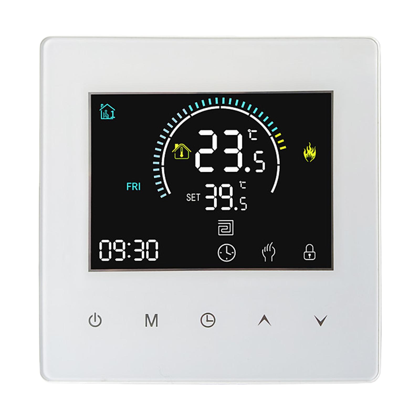 3A Digital Thermostat with LCD Display Digital Intelligent Wall Thermostat Smart Home Assistant for Home Electric Floor Heating
3A Digital Thermostat with LCD Display Digital Intelligent Wall Thermostat Smart Home Assistant for Home Electric Floor Heating