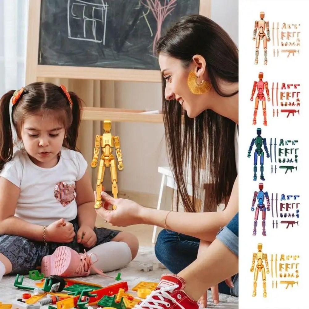 Figures Toys Doll 13-joint Tool Toy Model Doll 3D Printed Mannequin Collection Toy різнокольоровий
Figures Toys Doll 13-joint Tool Toy Model Doll 3D Printed Mannequin Collection Toy різнокольоровий