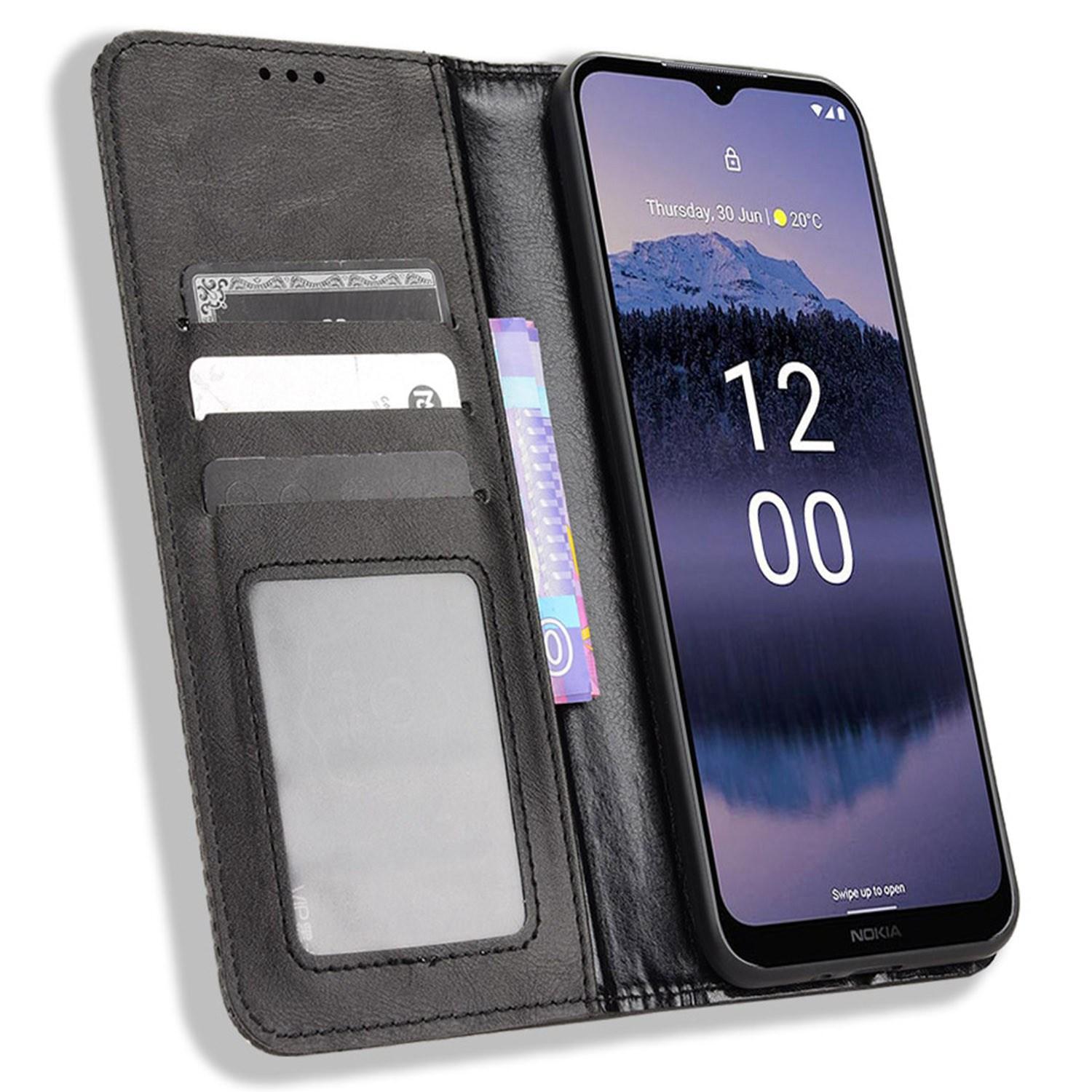 For Nokia G11 Plus 4G Auto Closing Magnetic Retro PU Leather Wallet Case Stand Function Phone Shell Cover Black
For Nokia G11 Plus 4G Auto Closing Magnetic Retro PU Leather Wallet Case Stand Function Phone Shell Cover Black