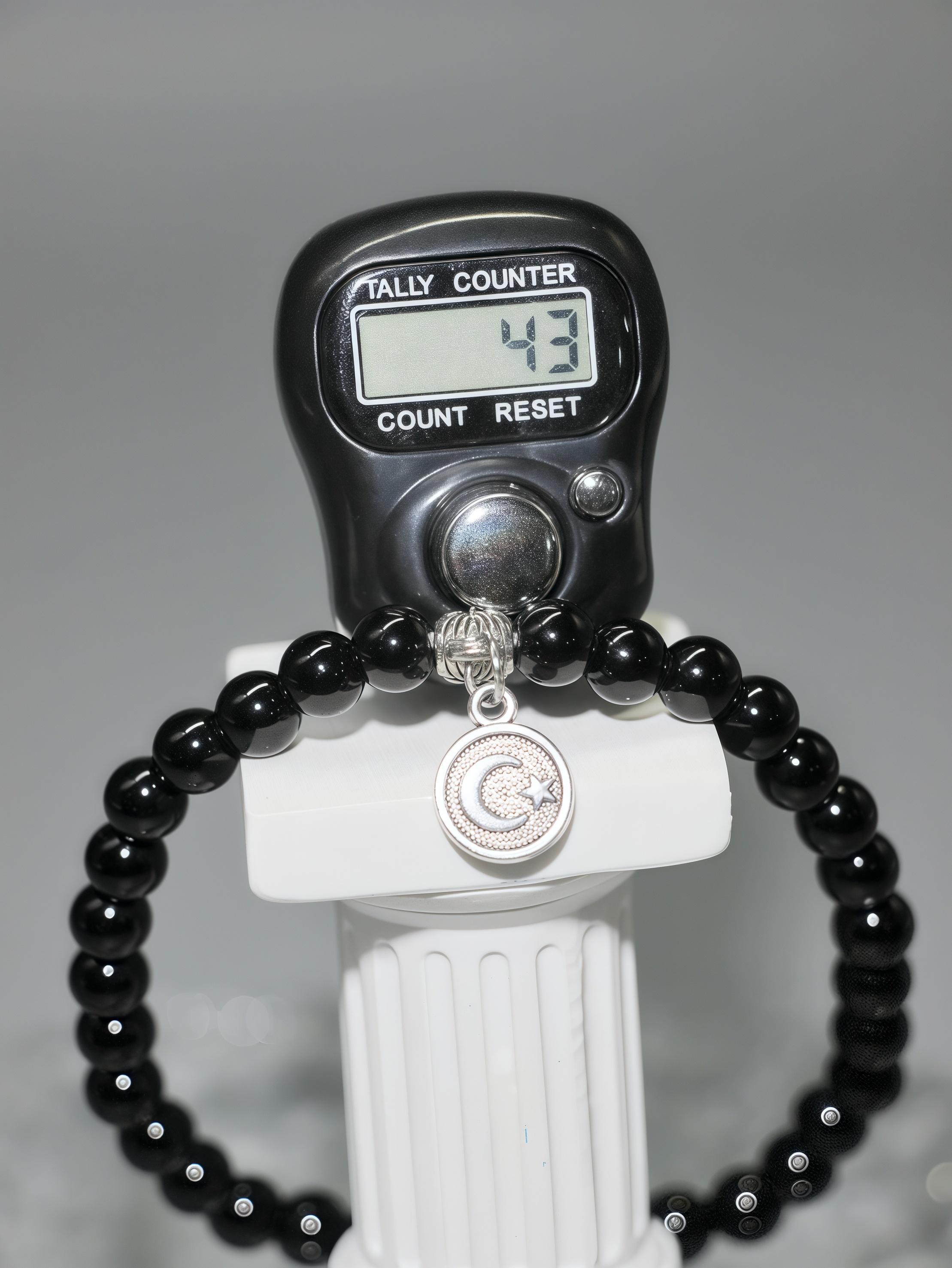 Premium Electronic Tasbih Set, Digital Prayer Counter Ring&Bracelet Gift for Muslim Men Women, Islamic Dhikr Beads for Daily Use
Premium Electronic Tasbih Set, Digital Prayer Counter Ring&Bracelet Gift for Muslim Men Women, Islamic Dhikr Beads for Daily Use