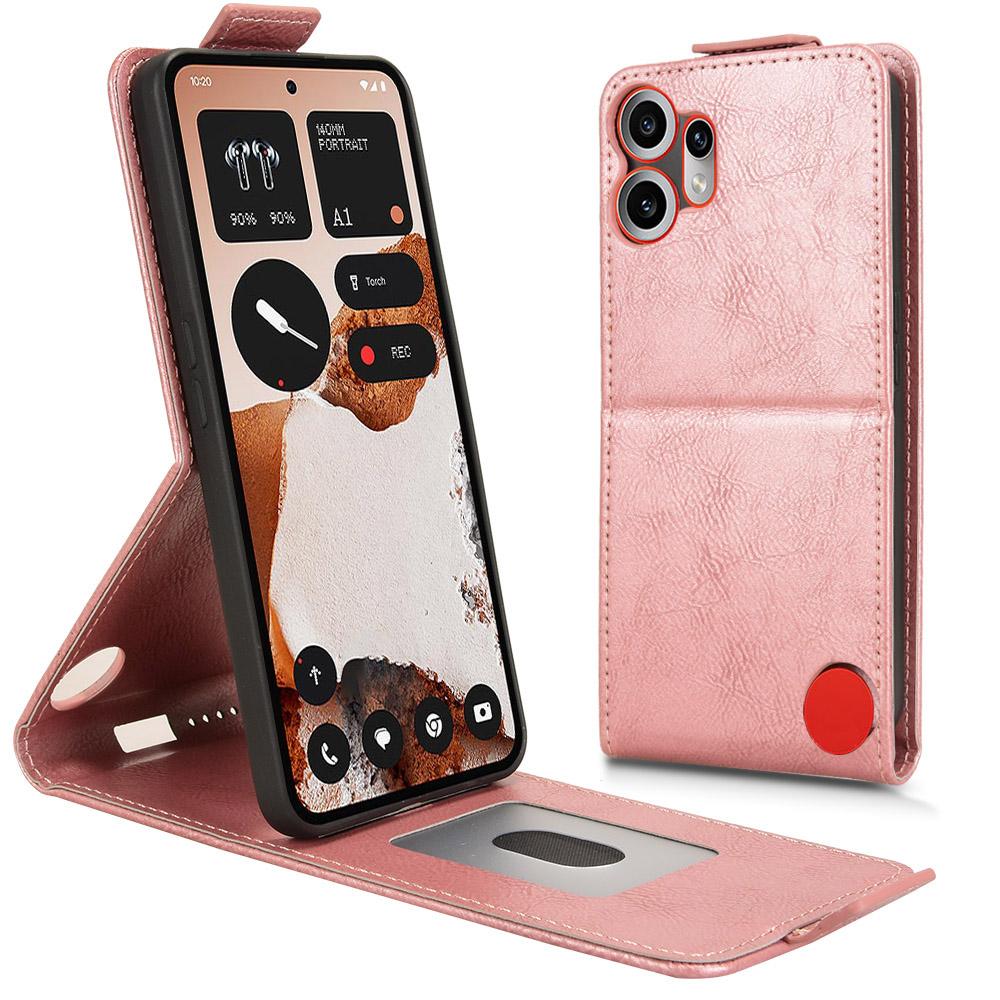For Nothing CMF Phone 2 Pro Stand Case Magnetic Clasp Vertical Flip Leather Phone Cover with Card Holder Orange
For Nothing CMF Phone 2 Pro Stand Case Magnetic Clasp Vertical Flip Leather Phone Cover with Card Holder Orange