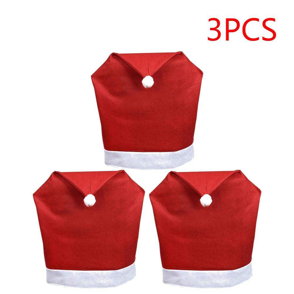 1-15PCS Santa Claus Hat Chair Cover Christmas Chair Covers Restaurant Table Decoration Protective Covers For Christmas New Year
1-15PCS Santa Claus Hat Chair Cover Christmas Chair Covers Restaurant Table Decoration Protective Covers For Christmas New Year