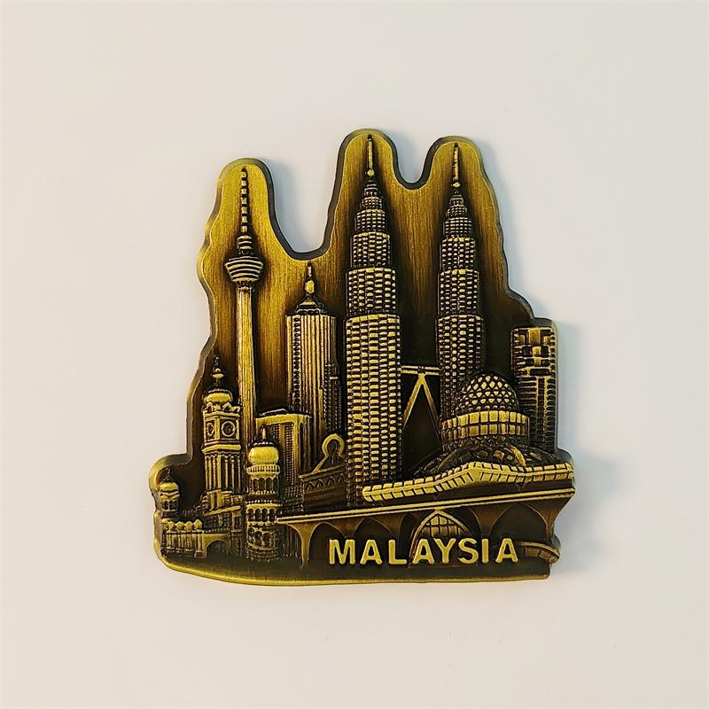 Malaysia Kuala Lumpur Twin Tower 3D Stereoscopic Tourism Souvenirs Metal Decoration home Refrigerator magnets
Malaysia Kuala Lumpur Twin Tower 3D Stereoscopic Tourism Souvenirs Metal Decoration home Refrigerator magnets