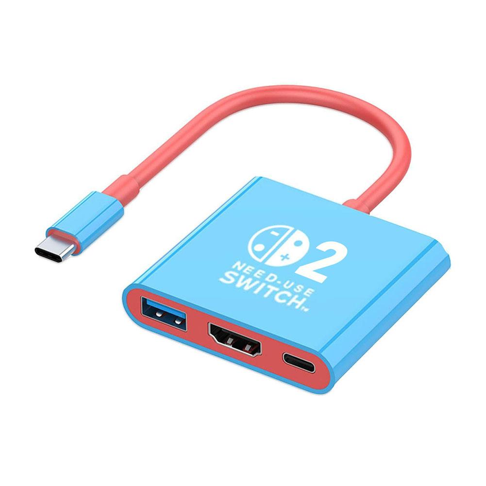 Для Switch2 Док-станция Type C HDMI+USB3.0+Порт PD 3 в 1 HDMI 4k 60 Гц ТВ Док-станция Для Switch 2 Игровые аксессуары
Для Switch2 Док-станция Type C HDMI+USB3.0+Порт PD 3 в 1 HDMI 4k 60 Гц ТВ Док-станция Для Switch 2 Игровые аксессуары