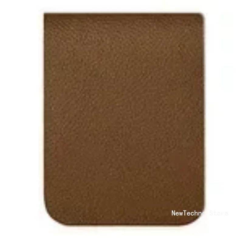 Fashionable Leather Magnetic Bookmark Clip Cross-Border Same Style Book Page Marker Wallet Account Statement Clip Magnetic Money темно-коричневого кольору
Fashionable Leather Magnetic Bookmark Clip Cross-Border Same Style Book Page Marker Wallet Account Statement Clip Magnetic Money темно-коричневого кольору