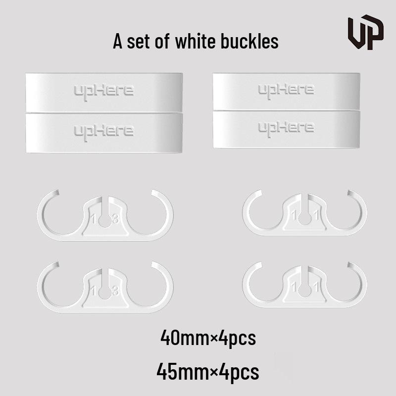upHere Water Cooling Radiator Cable Comb and Organizer Clip Default Option білий
upHere Water Cooling Radiator Cable Comb and Organizer Clip Default Option білий
