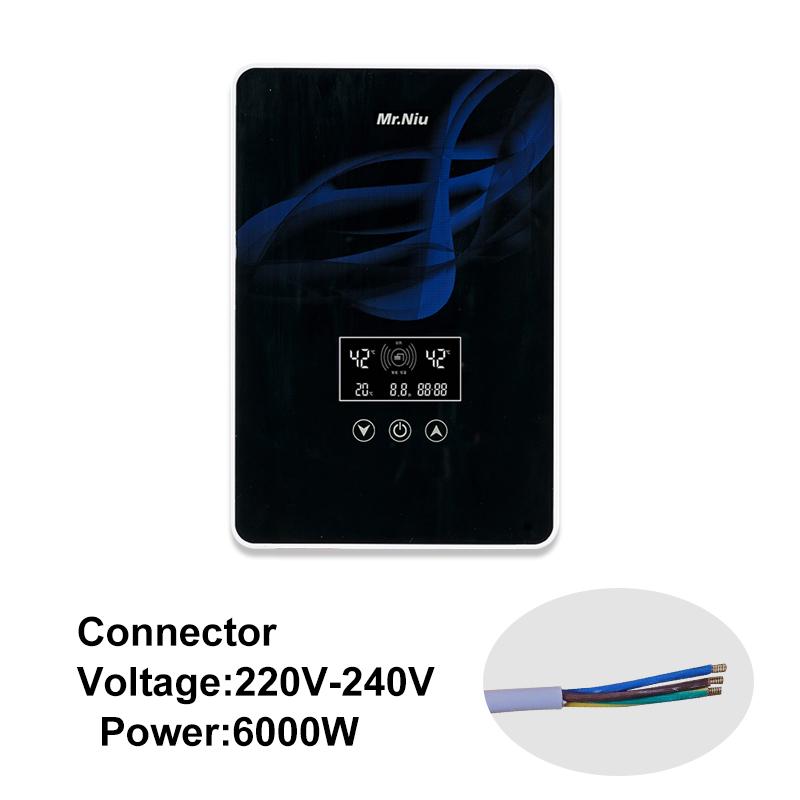 Instant Electric Water Heater Shower Bathroom On Demand Hot Water 220-240V 6001W LED Digital Display Temperature Automatica 220-240V
Instant Electric Water Heater Shower Bathroom On Demand Hot Water 220-240V 6001W LED Digital Display Temperature Automatica 220-240V
