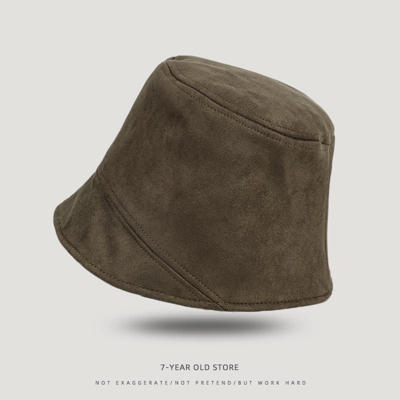 Versatile suede bucket hat Korean version trendy fashion new Japanese simple student basin hat men M(56-58cm)
Versatile suede bucket hat Korean version trendy fashion new Japanese simple student basin hat men M(56-58cm)