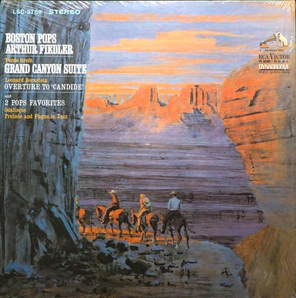 LP Record GROFÉ, BERNSTEIN, BOSTON POPS, ARTH - Grand Canyon Suite / Overture To C LSC2789 RCA 1965 US Classical Used
LP Record GROFÉ, BERNSTEIN, BOSTON POPS, ARTH - Grand Canyon Suite / Overture To C LSC2789 RCA 1965 US Classical Used
