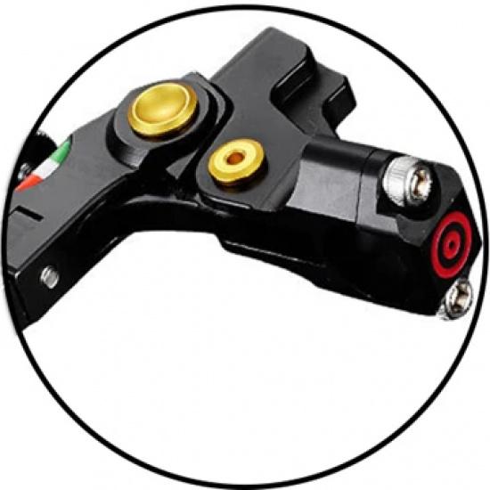 12.7RCS 7/8 22mm Motorcycle CNC Integrated Hydraulic Master Cylinder Foldable Brake Pump Cable Clutch Handle For Yamaha Honda 1 pcs clutch Black
12.7RCS 7/8 22mm Motorcycle CNC Integrated Hydraulic Master Cylinder Foldable Brake Pump Cable Clutch Handle For Yamaha Honda 1 pcs clutch Black