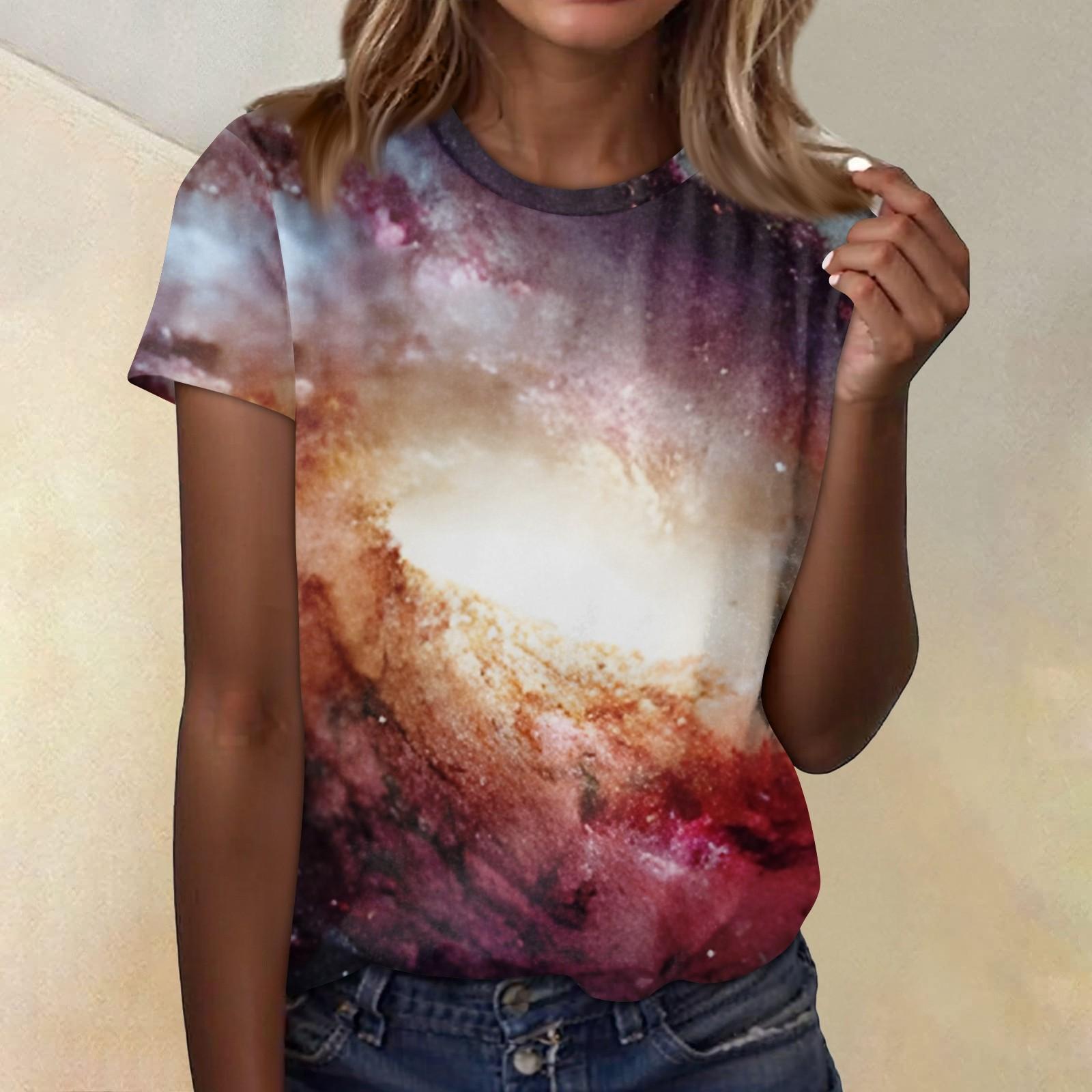 Женская повседневная свободная футболка с принтом, круглый вырез, пуловер, короткий рукав, топ XL жёлтый
Женская повседневная свободная футболка с принтом, круглый вырез, пуловер, короткий рукав, топ XL жёлтый