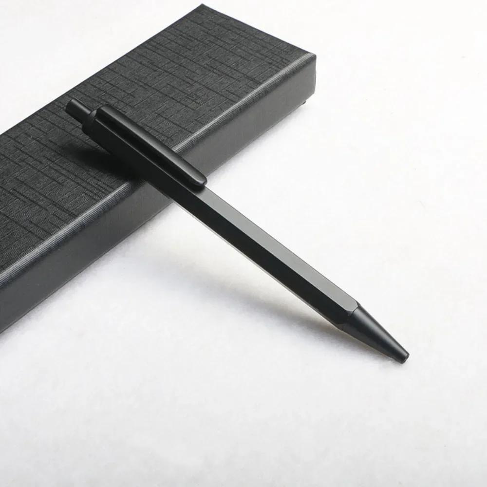 Smooth Writing All Metal Ballpoint Pen Press Type Black Ink Writing Pen Hexagonal Design Gel Pen Business Gift
Smooth Writing All Metal Ballpoint Pen Press Type Black Ink Writing Pen Hexagonal Design Gel Pen Business Gift