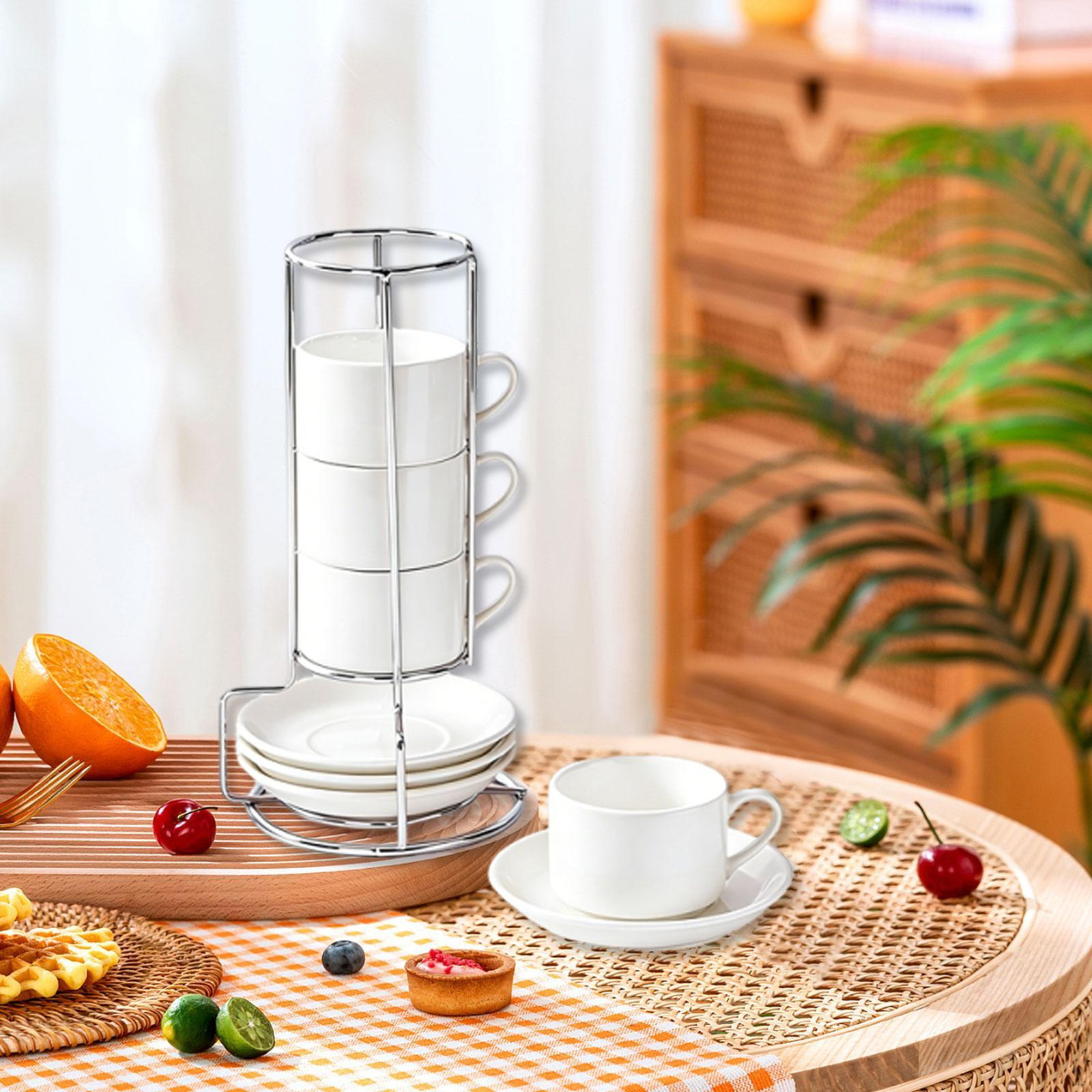 4 Pieces Ceramic Coffee Cup with Saucer Accessories Novelty Latte Cups белый
4 Pieces Ceramic Coffee Cup with Saucer Accessories Novelty Latte Cups белый