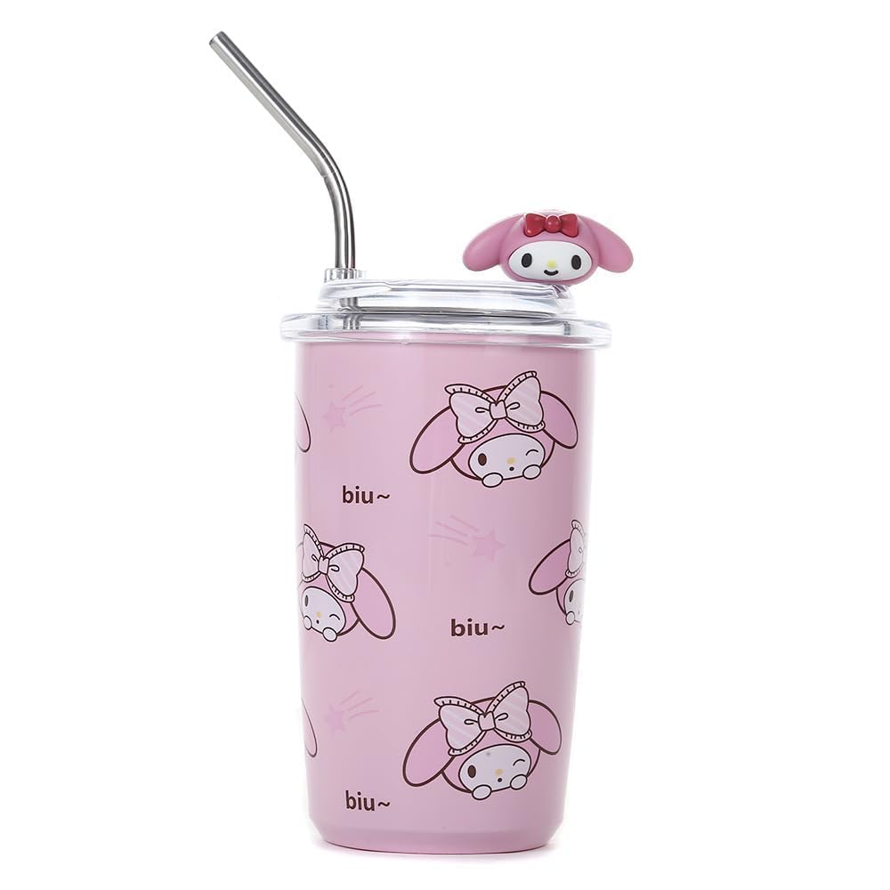 304 Stainless Steel Thermos Water Bottle with Straw, Lightweight Coffee Cup with Lid, Portable, Keeps Cold or Hot, Cute, Easy to Clean, Large
304 Stainless Steel Thermos Water Bottle with Straw, Lightweight Coffee Cup with Lid, Portable, Keeps Cold or Hot, Cute, Easy to Clean, Large