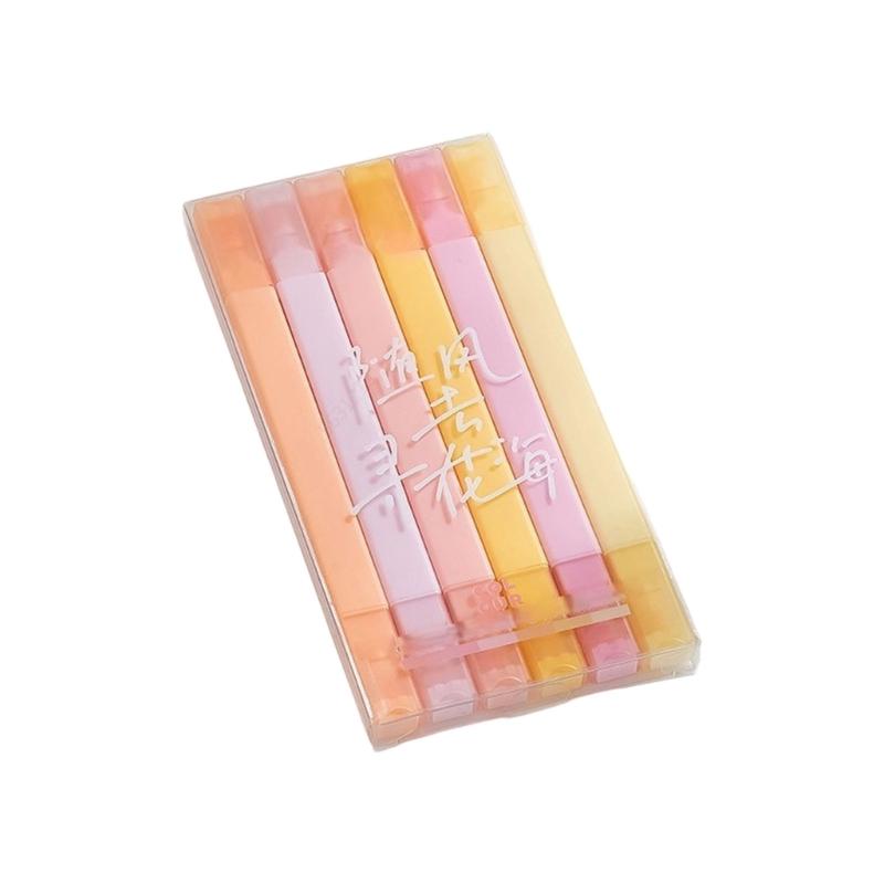 Double Ended Highlighter Marker Pen 6/12 Color Double Tip Highlighter Marker for Scrapbooking Notebook Journal Coloring
Double Ended Highlighter Marker Pen 6/12 Color Double Tip Highlighter Marker for Scrapbooking Notebook Journal Coloring