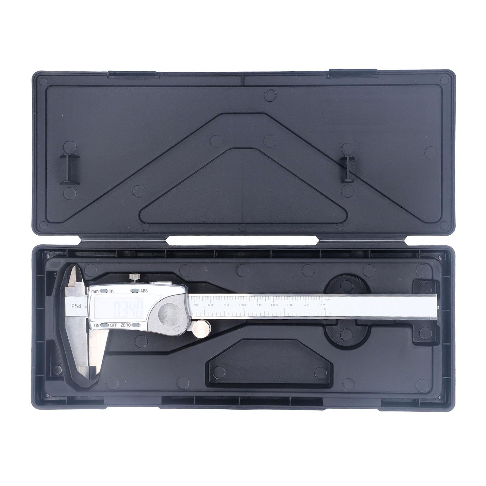 Digital Caliper Measuring Tool Industrial Electronic IP54 Waterproof 06in 0150mm Range 0.0005in
Digital Caliper Measuring Tool Industrial Electronic IP54 Waterproof 06in 0150mm Range 0.0005in