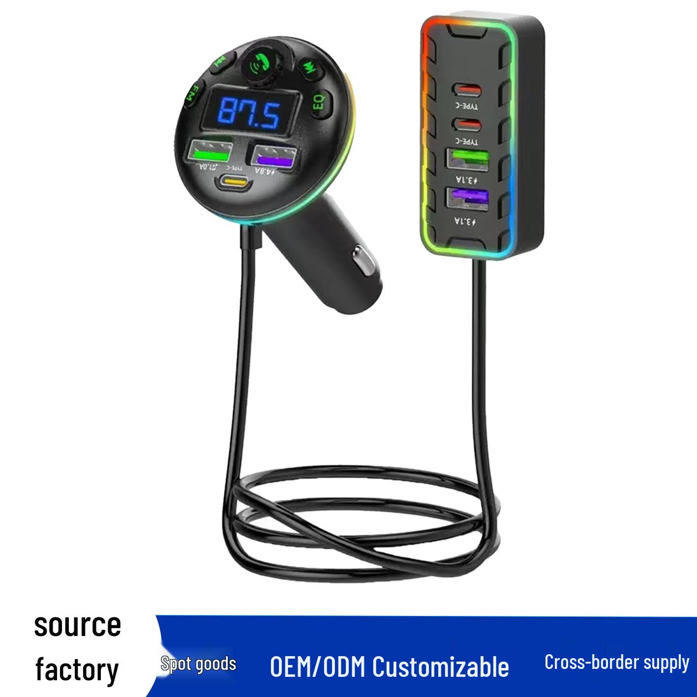 Bluetooth Автомобільний FM-передавач Q39MP з цифровим дисплеєм та багатофункціональним автомобільним прикурювачем QC3.0
Bluetooth Автомобільний FM-передавач Q39MP з цифровим дисплеєм та багатофункціональним автомобільним прикурювачем QC3.0