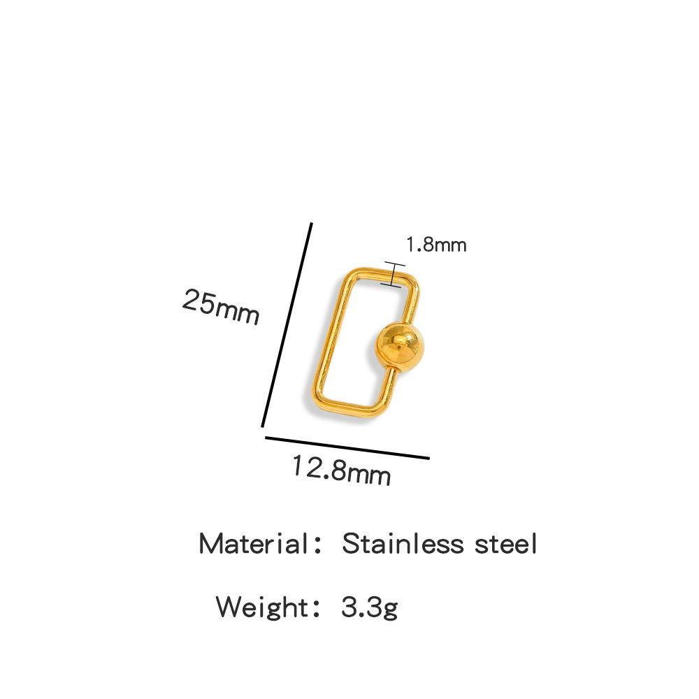 Stainless Steel Heart & Pentagon Connector Buckle, Electroplated DIY Bracelet Necklace Accessory Single Piece Price
Stainless Steel Heart & Pentagon Connector Buckle, Electroplated DIY Bracelet Necklace Accessory Single Piece Price