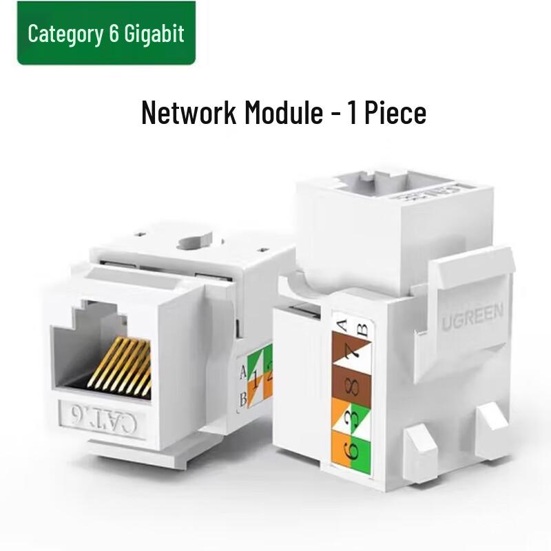 Ugreen Cat6 Unshielded Gigabit Network Information Module
Ugreen Cat6 Unshielded Gigabit Network Information Module