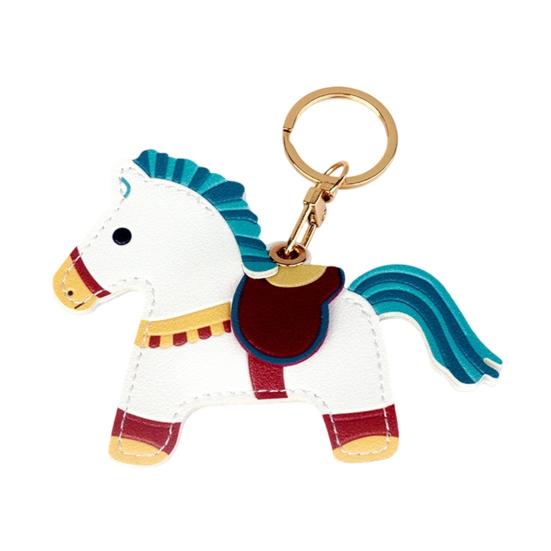 Keychain Pendant Cartoon Horse Shape Leather Access Control Key Holder Imitation Card Holder Bag Charm Decorative білий
Keychain Pendant Cartoon Horse Shape Leather Access Control Key Holder Imitation Card Holder Bag Charm Decorative білий