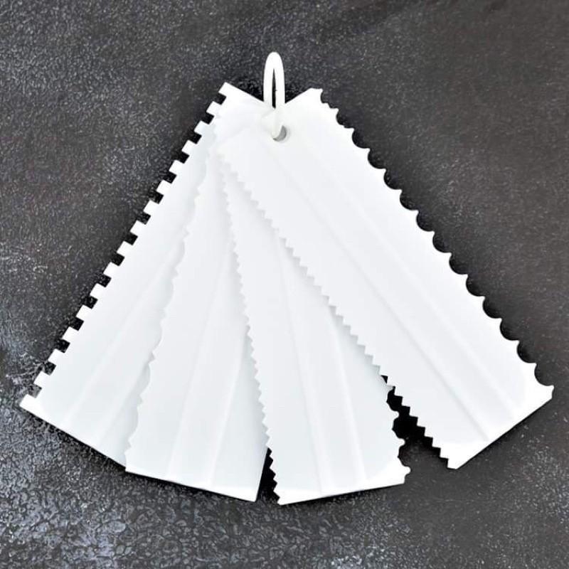 4 шт./набор скребок для крема PP кремовый гладкий кондитерский глазурь гребни шпатели DIY инструменты для выпечки белый
4 шт./набор скребок для крема PP кремовый гладкий кондитерский глазурь гребни шпатели DIY инструменты для выпечки белый