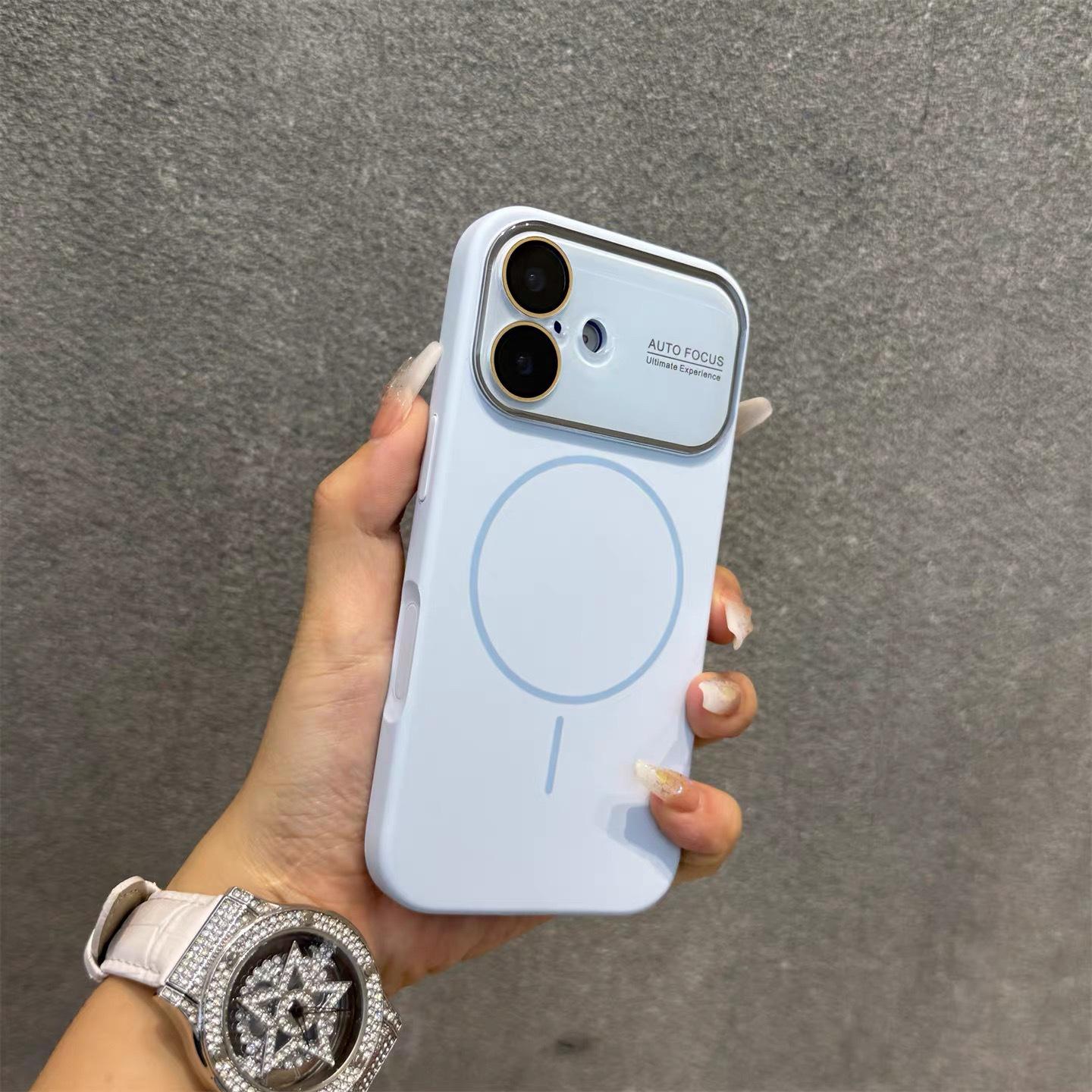 Силиконовый чехол для Apple iPhone 16 Pro Max с большим окошком и тонким магнитным кольцом, мягкий и простой, совместимый с iPhone 15 и 17. iPhone 16
Силиконовый чехол для Apple iPhone 16 Pro Max с большим окошком и тонким магнитным кольцом, мягкий и простой, совместимый с iPhone 15 и 17. iPhone 16