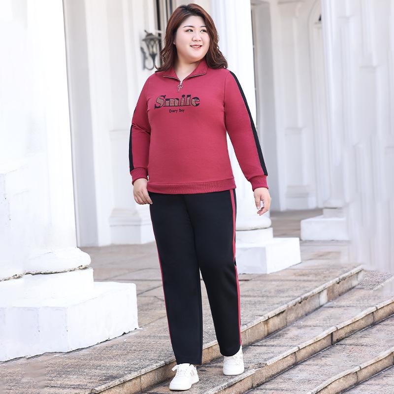 Плюс Размер Женский Осенний Спорт и Отдых Новый Теплый Модный Костюм 6XL красный
Плюс Размер Женский Осенний Спорт и Отдых Новый Теплый Модный Костюм 6XL красный