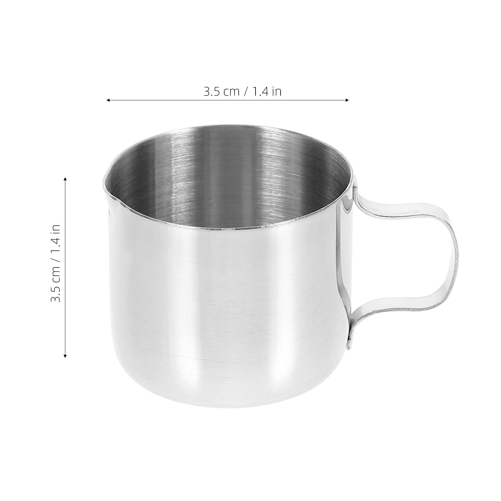 2pcs Stainless Steel Frothing Pitchers 30Ml Milk Cup For Coffee Latte Cappuccino Sauce Dipping Serving Kitchen Barware
2pcs Stainless Steel Frothing Pitchers 30Ml Milk Cup For Coffee Latte Cappuccino Sauce Dipping Serving Kitchen Barware