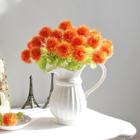 5 шт. искусственный травяной шар со стеблем, реалистичный искусственный одуванчик, домашний офисный стол, центральная часть, искусственные растения, ветка, цветочная композиция, украшение жёлтый
5 шт. искусственный травяной шар со стеблем, реалистичный искусственный одуванчик, домашний офисный стол, центральная часть, искусственные растения, ветка, цветочная композиция, украшение жёлтый