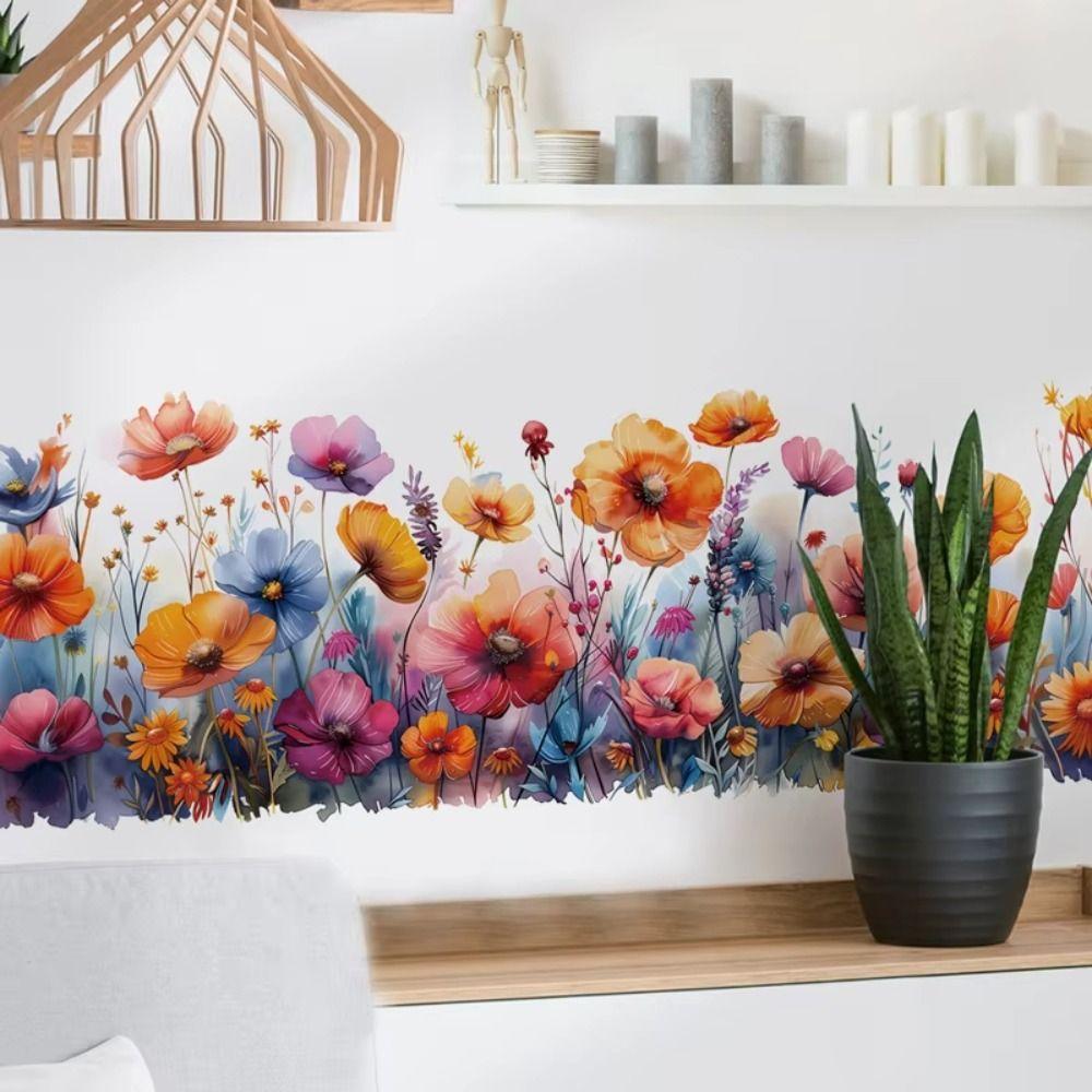 Double Painted Flowers Leaves Wall Sticker Electrostatic Background Wall Decor for Home Decor Style 3
Double Painted Flowers Leaves Wall Sticker Electrostatic Background Wall Decor for Home Decor Style 3