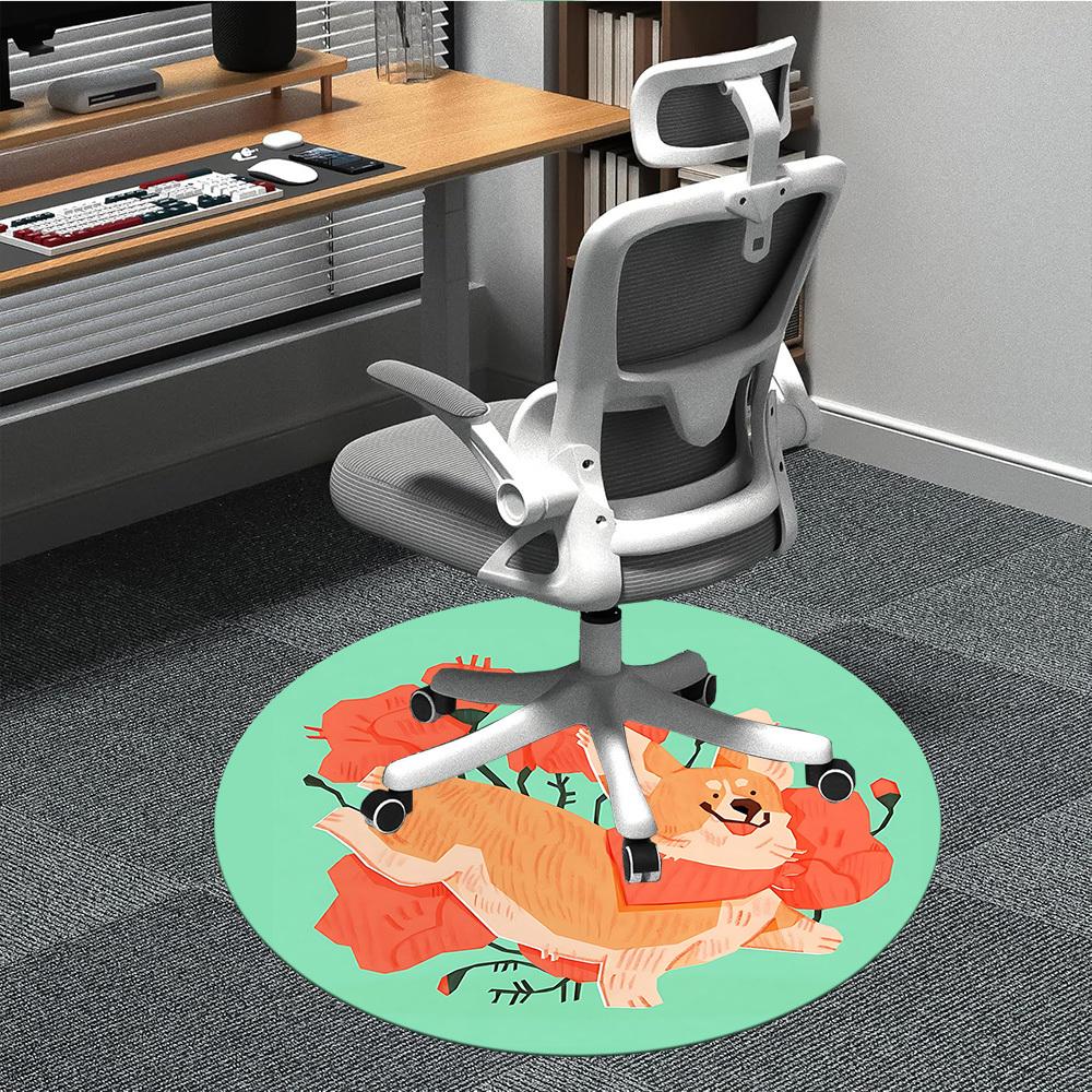 1pc Corgi Flowers Chair Carpet for Office, Perfect for Office, Holiday Party Decoration Choice yy260314011 80cm by 80cm
1pc Corgi Flowers Chair Carpet for Office, Perfect for Office, Holiday Party Decoration Choice yy260314011 80cm by 80cm