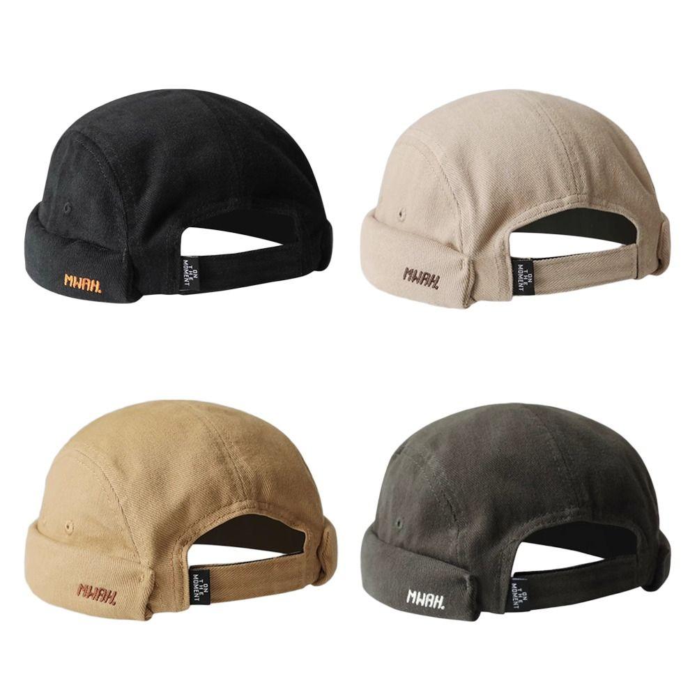 Embroidered Brimless Docker Cap Melon Melon Beanie Cap Outdoor Brimless Hat for Women Men
Embroidered Brimless Docker Cap Melon Melon Beanie Cap Outdoor Brimless Hat for Women Men