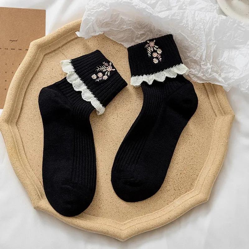 Children s Cuffs Mid Tube Socks Autumn and Winter Styles Version Socks Simple Cute Trend Versatile Lace Pile Socks Absorb Sweat 35-39 чёрный
Children s Cuffs Mid Tube Socks Autumn and Winter Styles Version Socks Simple Cute Trend Versatile Lace Pile Socks Absorb Sweat 35-39 чёрный