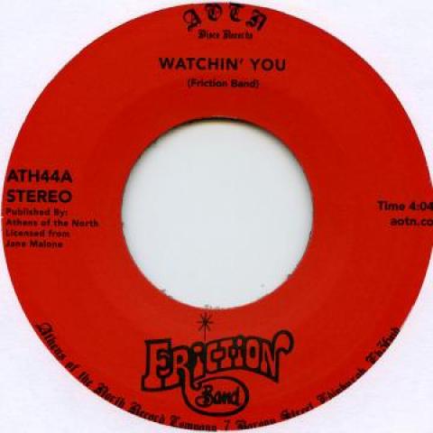 7inch Record FRICTION BAND - Watchin You / To The Sky ATH44 Athens Of The N 2017 UK Soul/Funk
7inch Record FRICTION BAND - Watchin You / To The Sky ATH44 Athens Of The N 2017 UK Soul/Funk