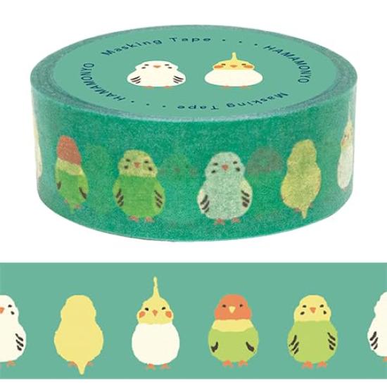 Маскировочная лента Hamamonyo Попугаи
Маскировочная лента Hamamonyo Попугаи